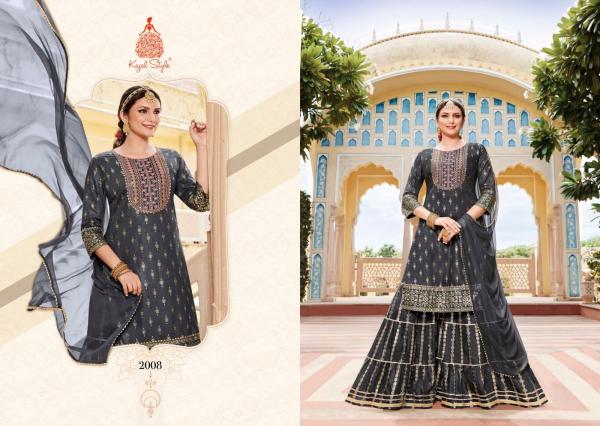 Maan Vol 2 By Kajal Style Party Wear Kurti With Bottom Dupatta Collection